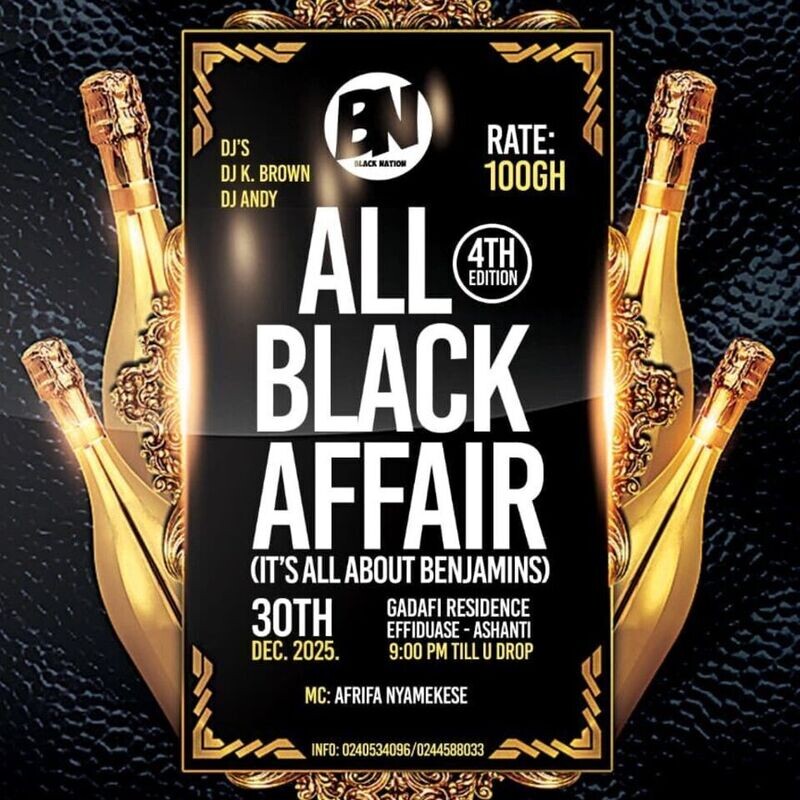 All Black Affairs (All About Benjamin’s)