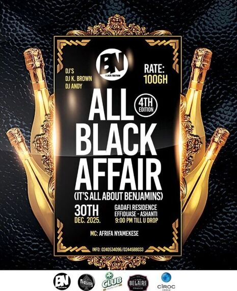 All Black Affairs (All About Benjamin’s)