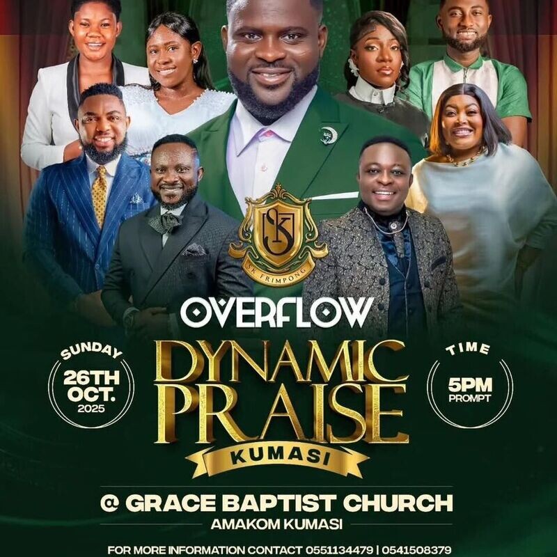 OVERFLOW DYNAMIC PRAISE, KUMASI
