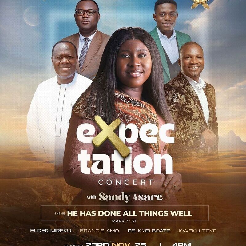 EXPECTATION CONCERT WITH SANDY ASARE