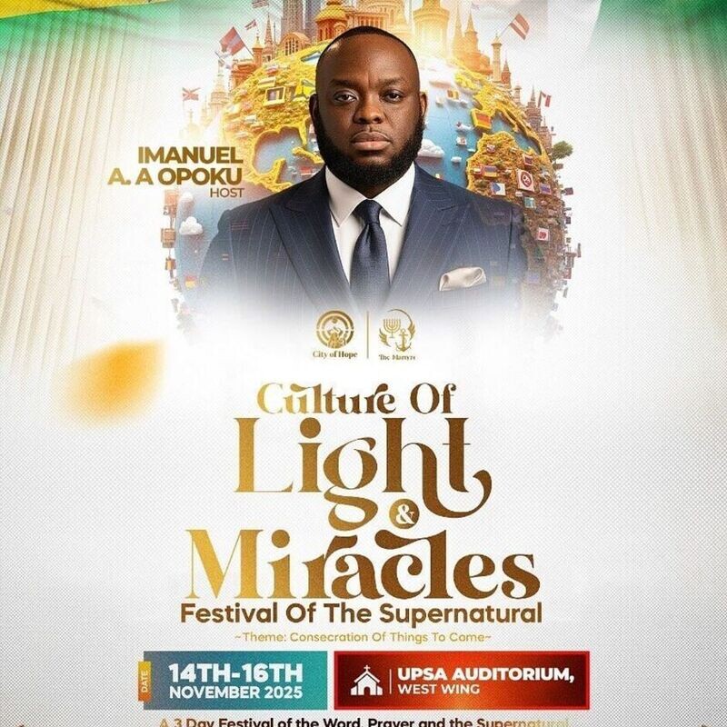 CULTURE OF LIGHT & MIRACLES (Festival Of The Supernatural)