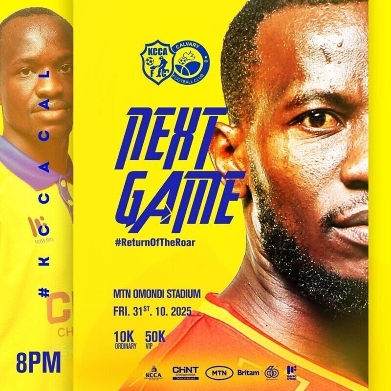 KCCA Vs CALVARY FOOTBALL CLUB