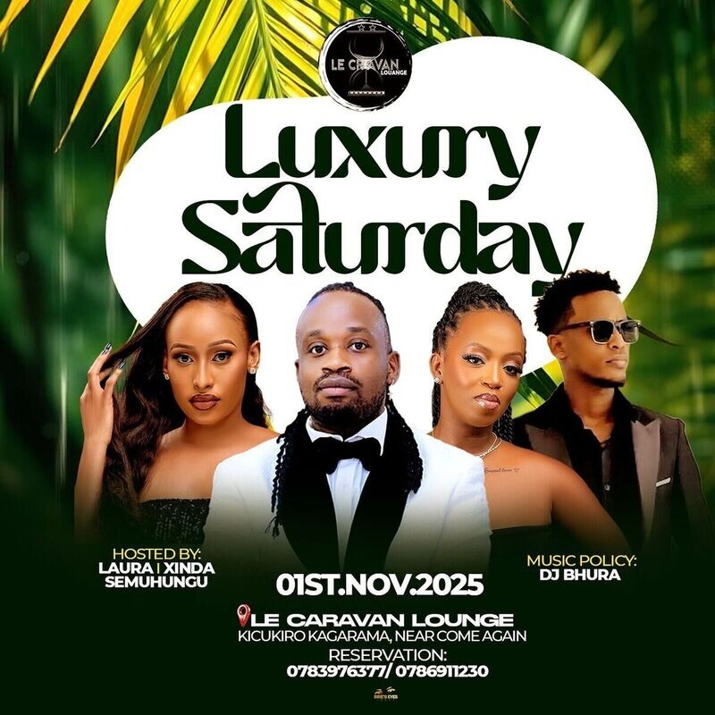 Luxury Saturday at Le Caravan Lounge