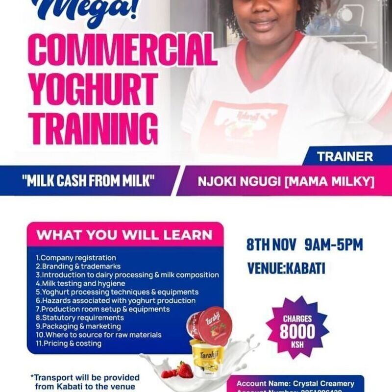 Commercial Yoghurt Training