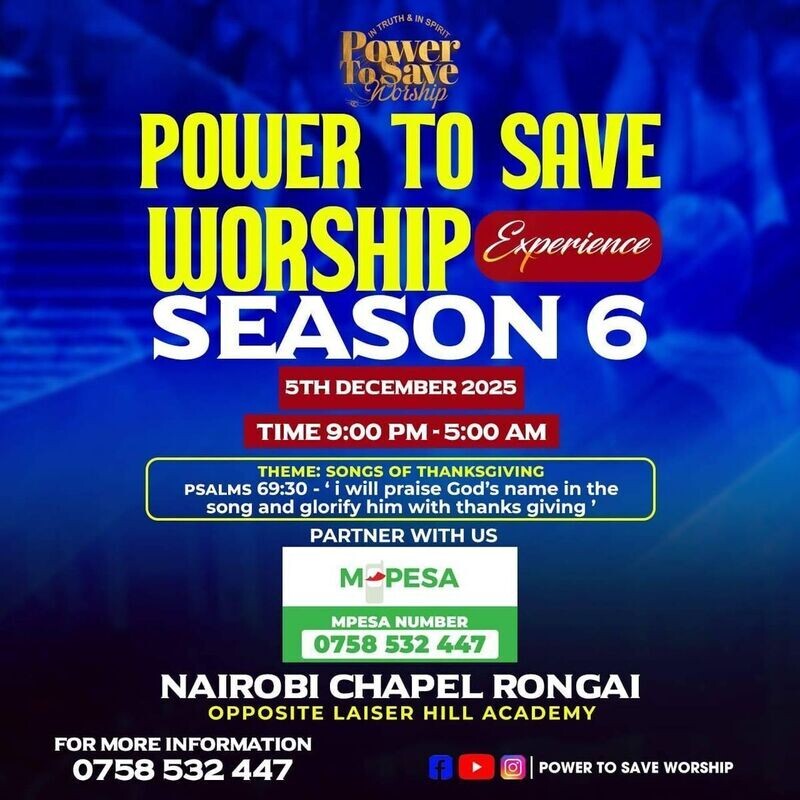 Power To Save Worship Experience - Season 6