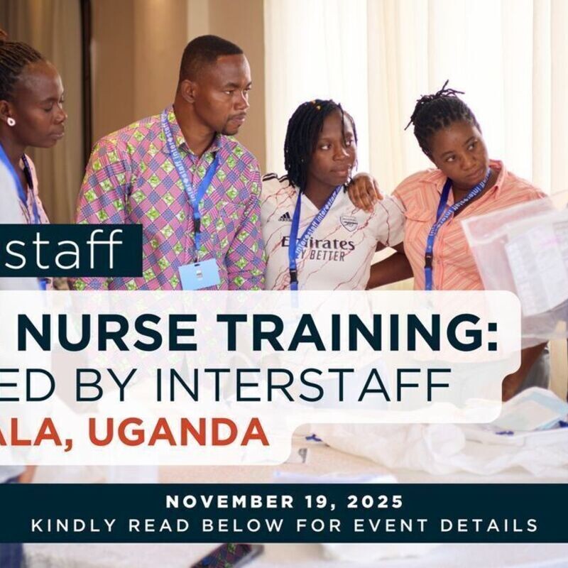 Interstaff in Uganda: Free Nurse Training