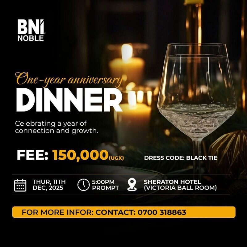 BNI NOBLE DINNER