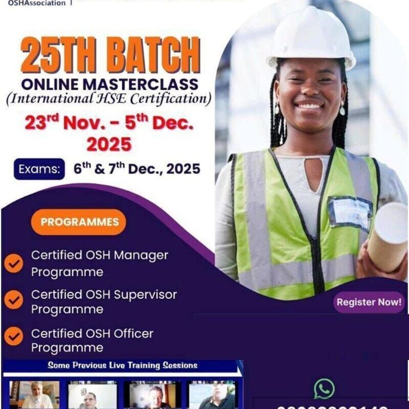 International Online HSE Certificate