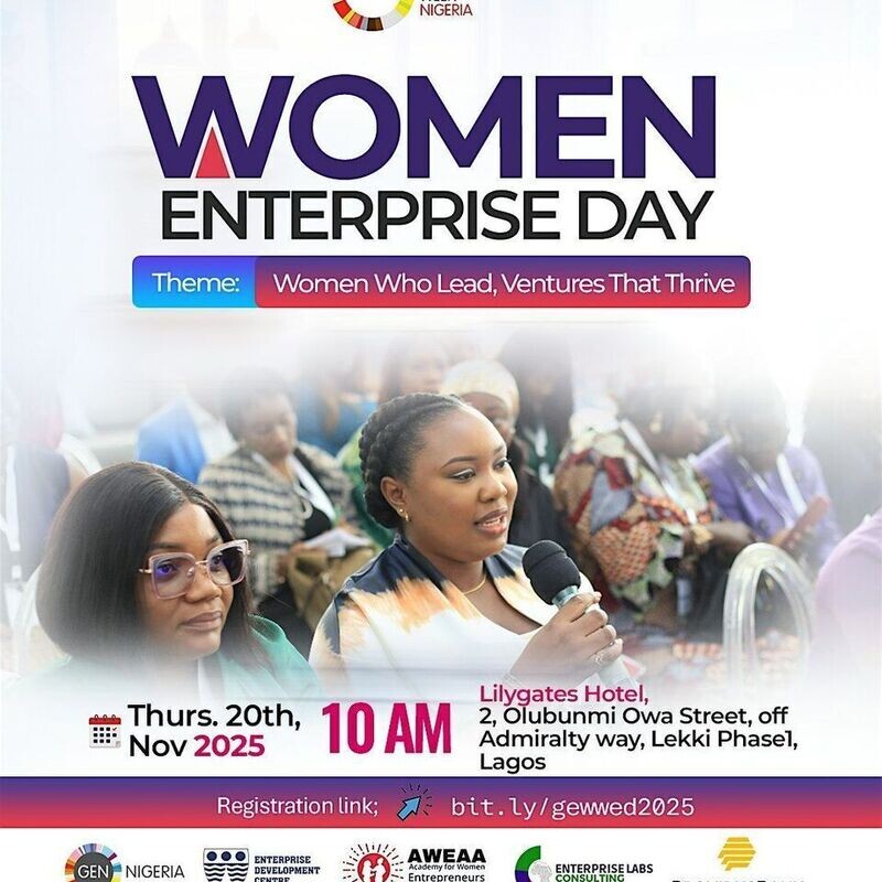 GEW Nigeria 2025: Women Enterprise Day Lagos