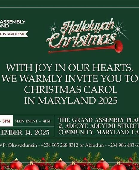 Hallelujah Christmas - A Christmas Carol In Maryland