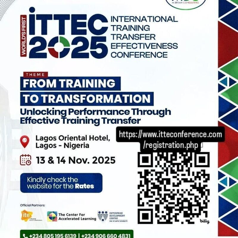 International Training Transfer Effectiveness Conference