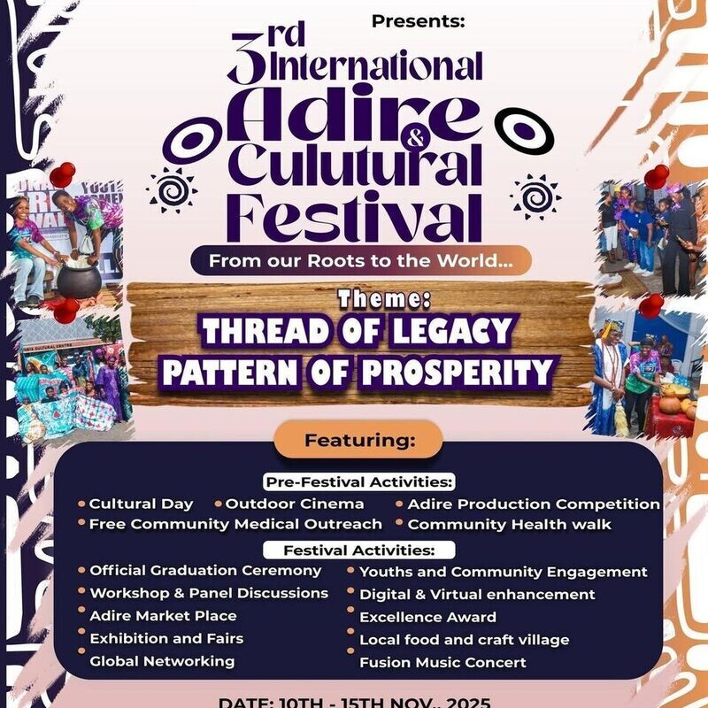3rd International Adire and Cultural Festival