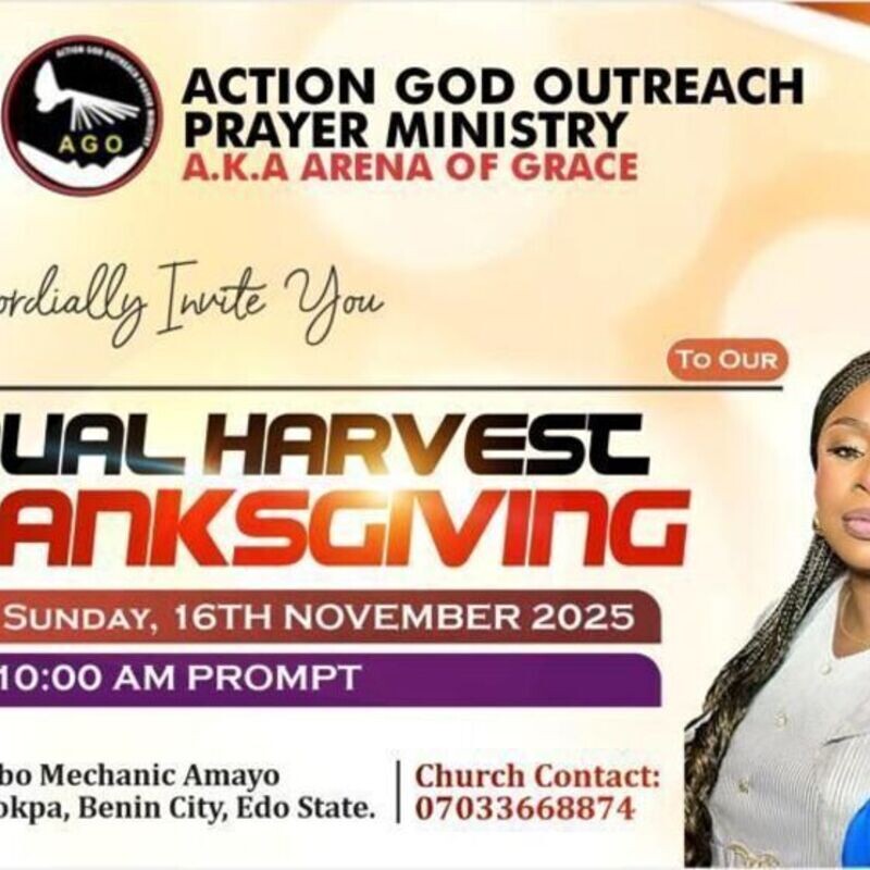 Annual General Harvest Thanksgiving