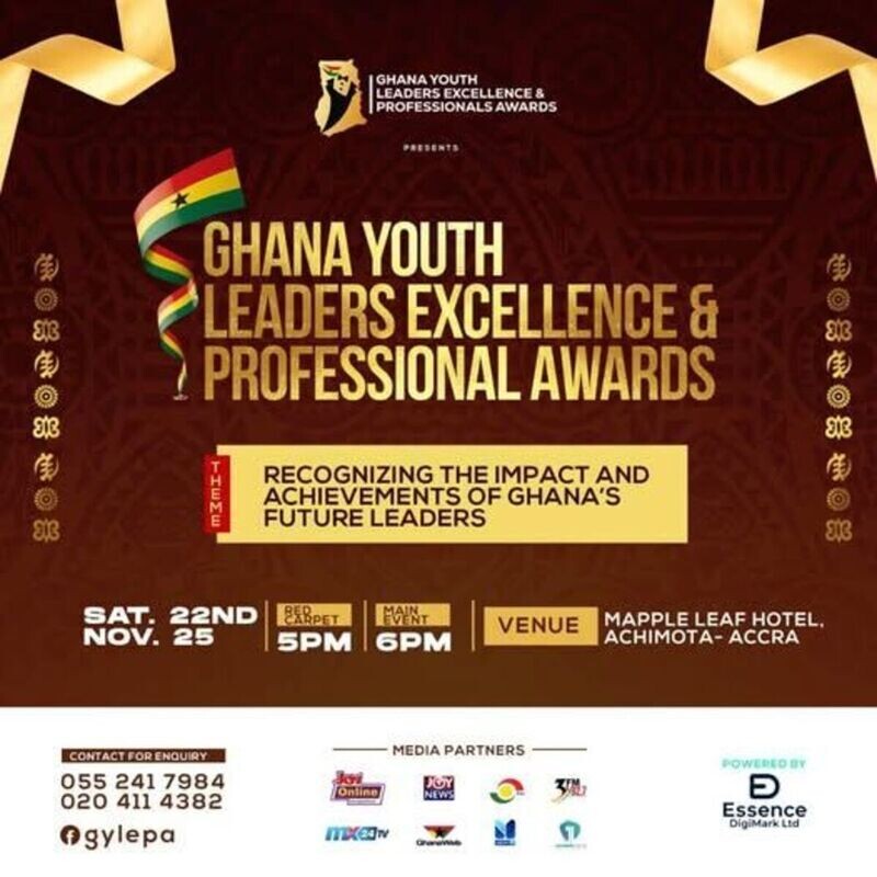 GHANA YOUTH LEADERS EXCELLENCE AND PROFESSIONALS AWRDS-GYLEPA2025