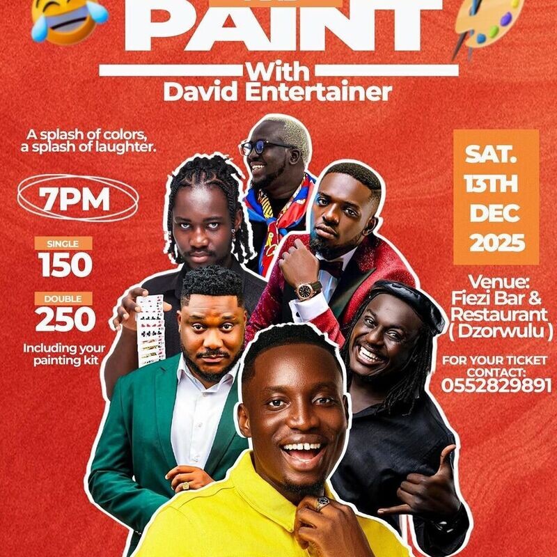 LAUGH AND PAINT WITH DAVID ENTERTAINER