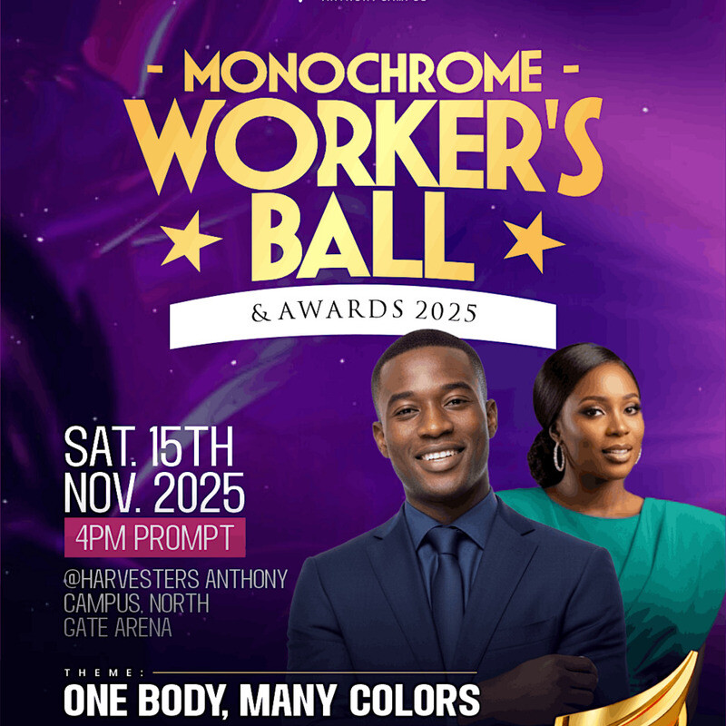 HARVESTERS ANTHONY, MONOCHROME- WORKERS BALL & AWARDS 2025