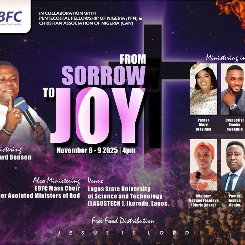 From Sorrow to Joy: Ikorodu 2025 Crusade