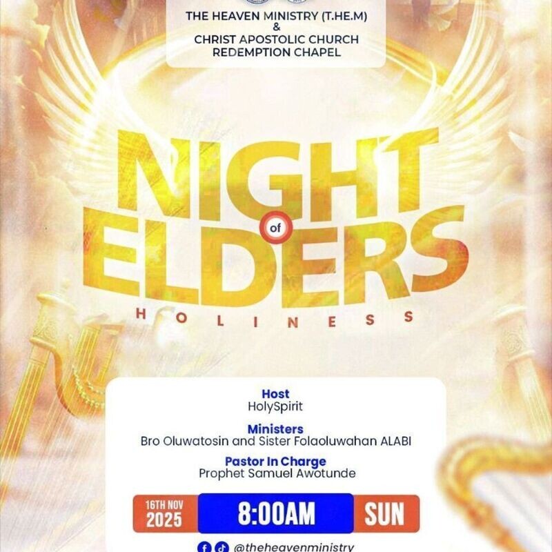 NIGHT OF ELDERS (HOLINESS)