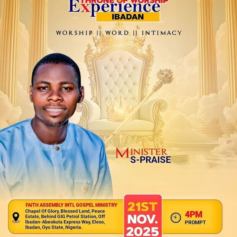 THRONE OF WORSHIP EXPERIENCE