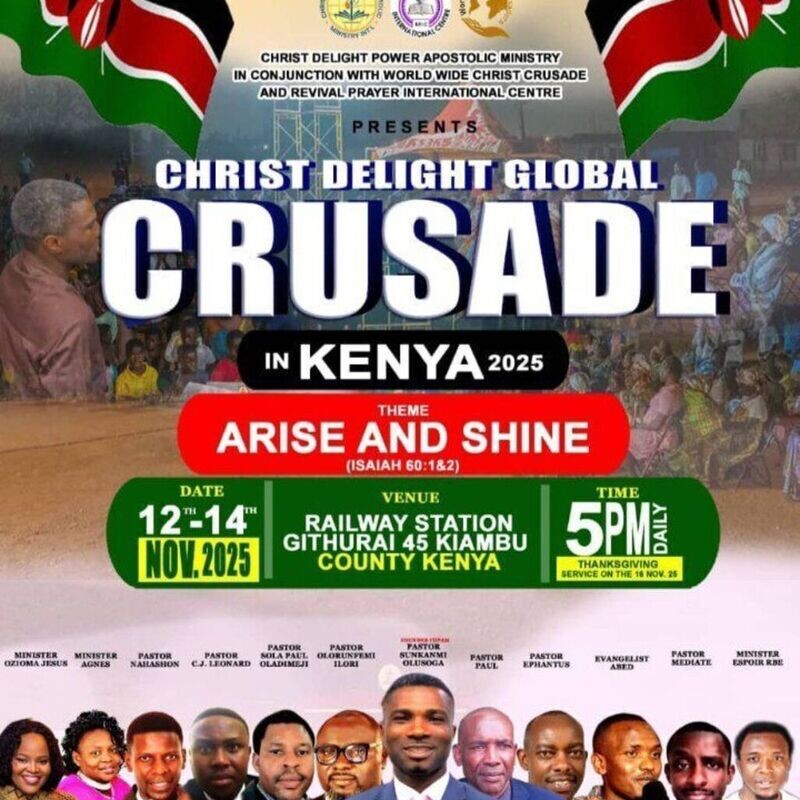 Kenya Crusade 2025 - Arise and Shine ⭐