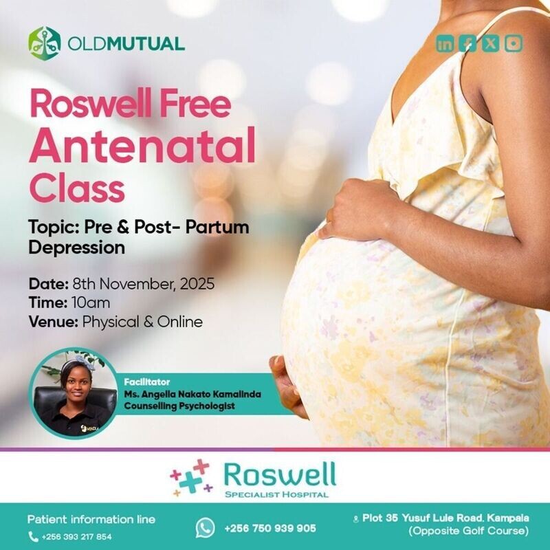 Antenatal Class (Pre & Post Partum Depression)