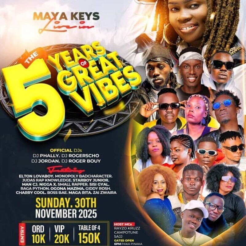 5 Years of Great Vibes with Maya Keys