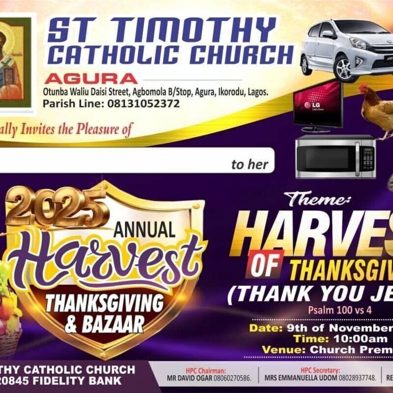 Parish Annual Harvest