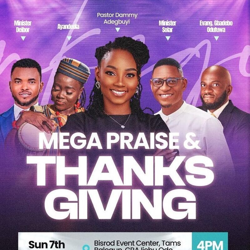 MEGA PRAISE & THANKSGIVING