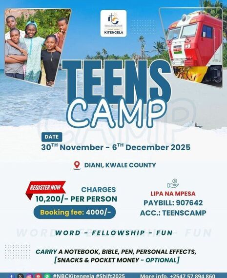 NBC Kitengela Teens Camp 2025