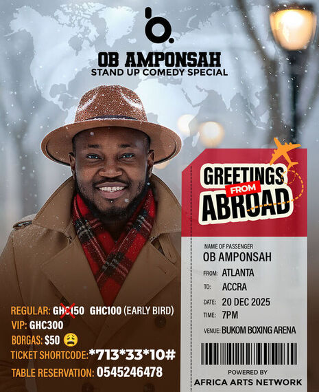 OB Amponsah - Greetings From Abroad 