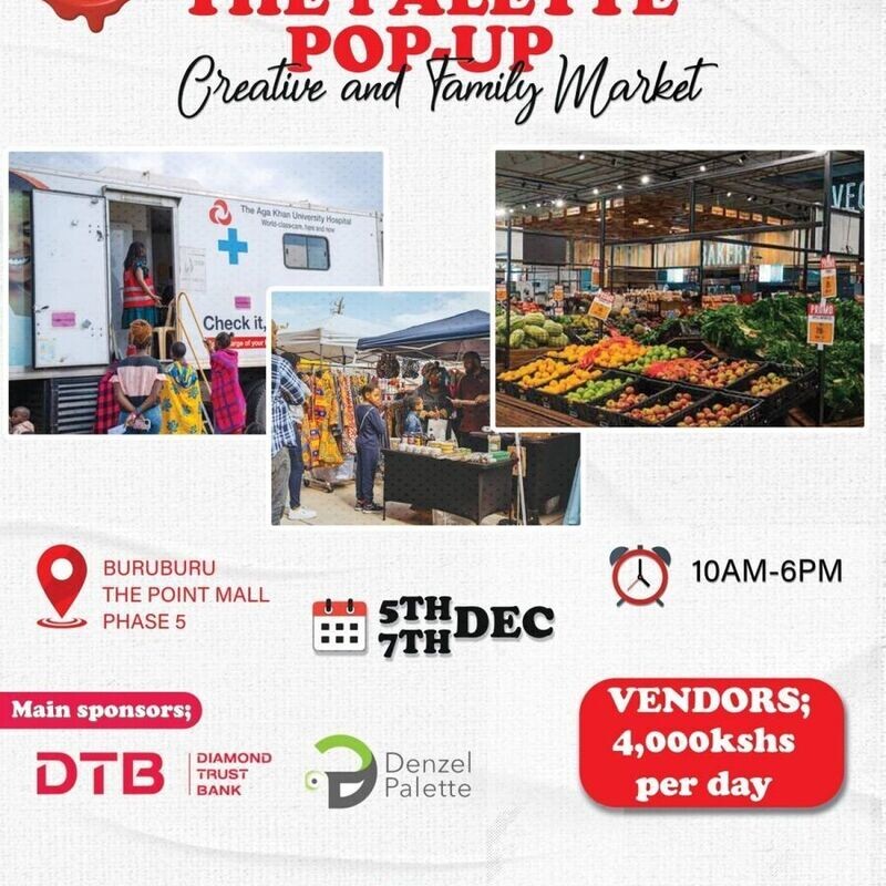 The Palette Pop-Up Creative and Family Market