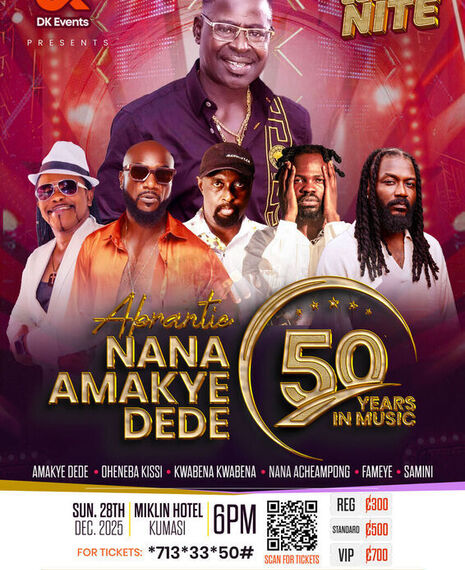 Legacy Nite: Abrantie Amakye Dede (50 Years in Music)