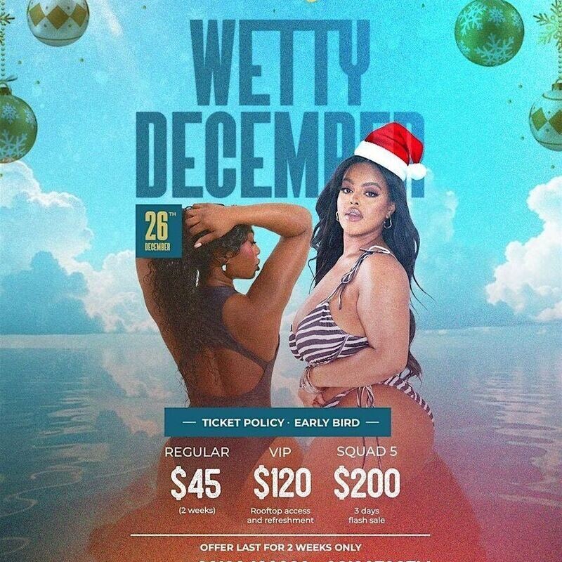 Wetty December Beach Party in Lagos