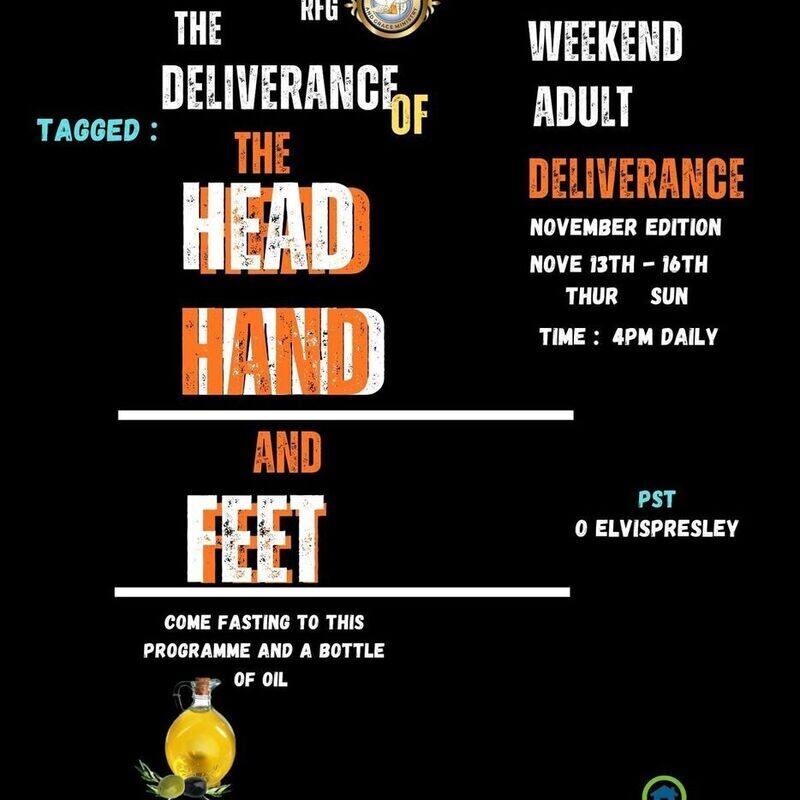 Weekend Adult Deliverance