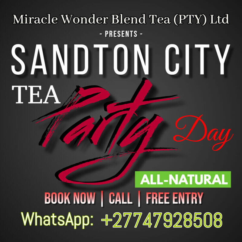 Miracle Wonder Blend Tea (PTY) Ltd Sandton Tea Party Day