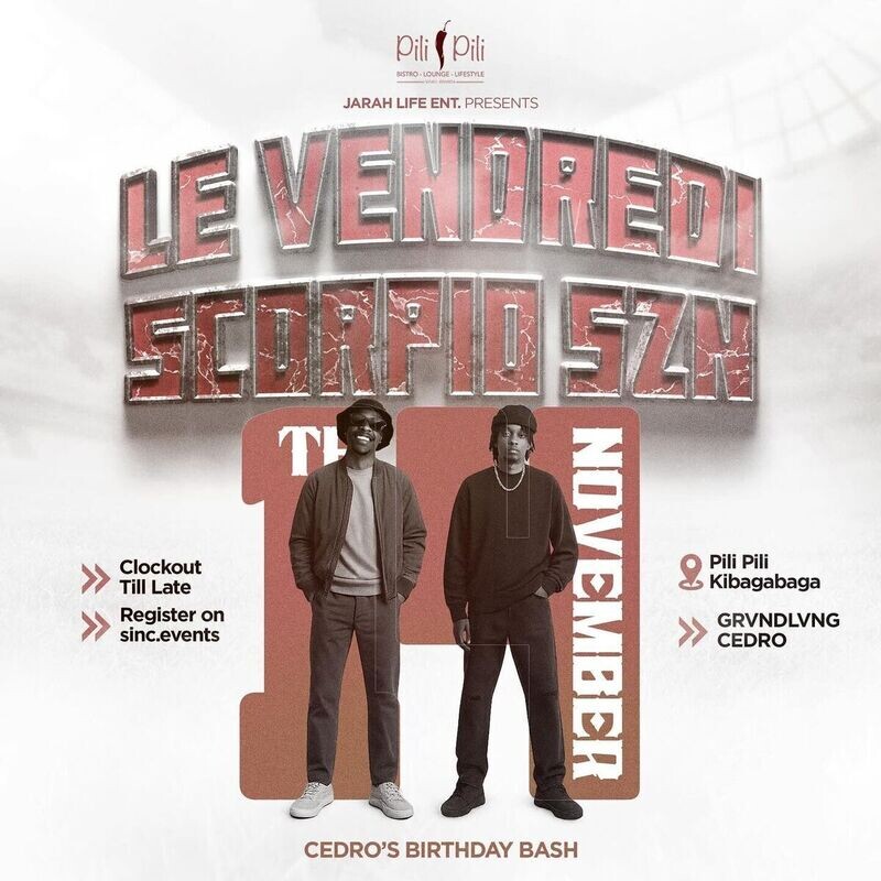Le vendredi: Scorpio Szn