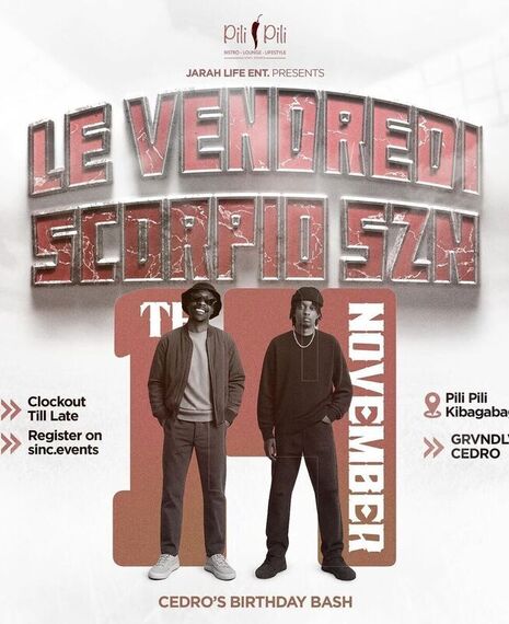 Le vendredi: Scorpio Szn