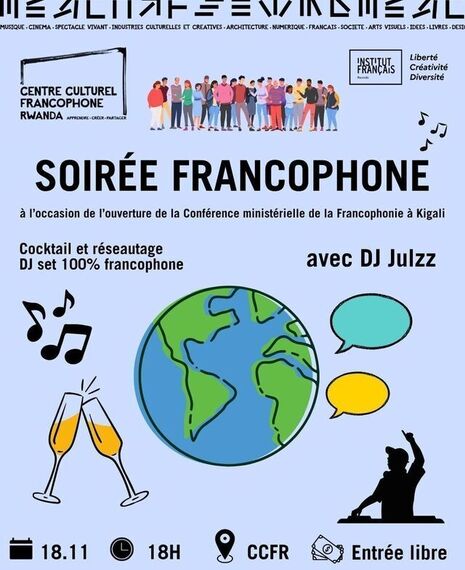 Soirée francophone