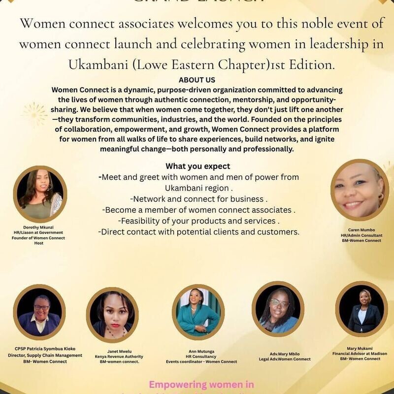 The Women Connect Show-kenya Launch