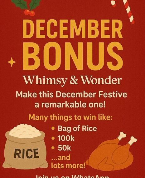December Festive Bonus