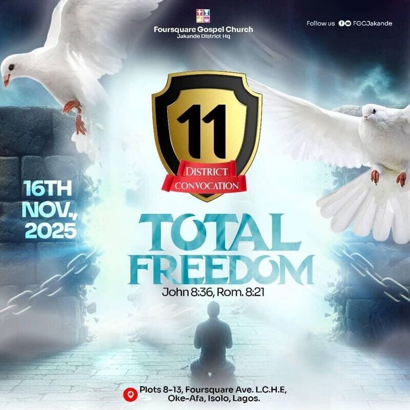 11th District Convocation: TOTAL FREEDOM