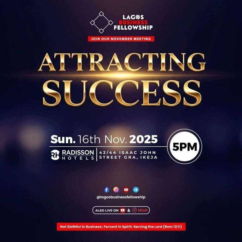 Lagos Business Fellowship Meeting