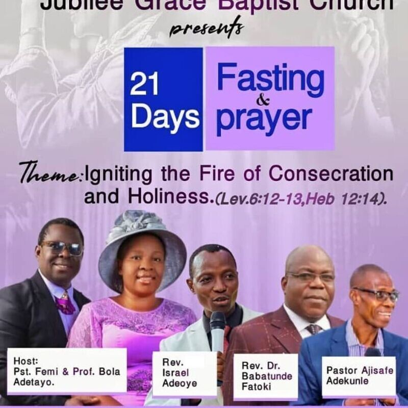 Igniting the Fire of Consecration and Fire of Holiness