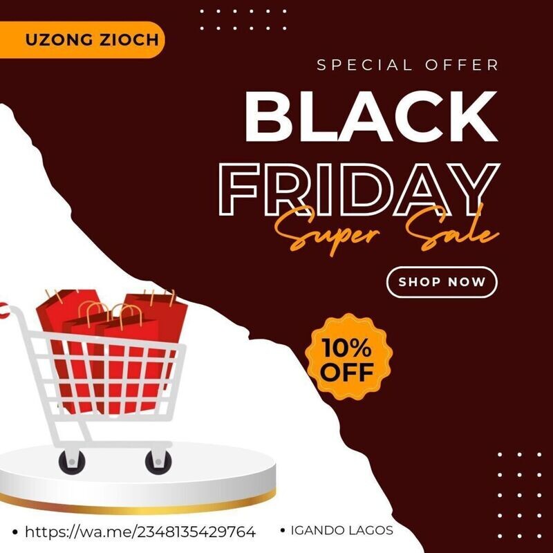 UZONG BLACK FRIDAY