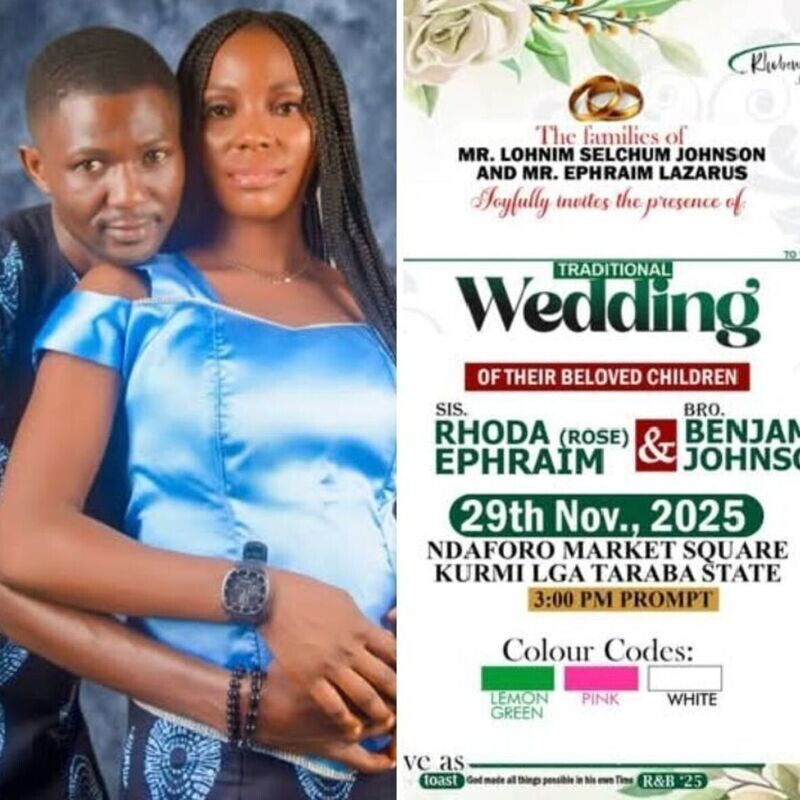 Traditional Marriage of Bro. Benjamin and Sis. Rhonda