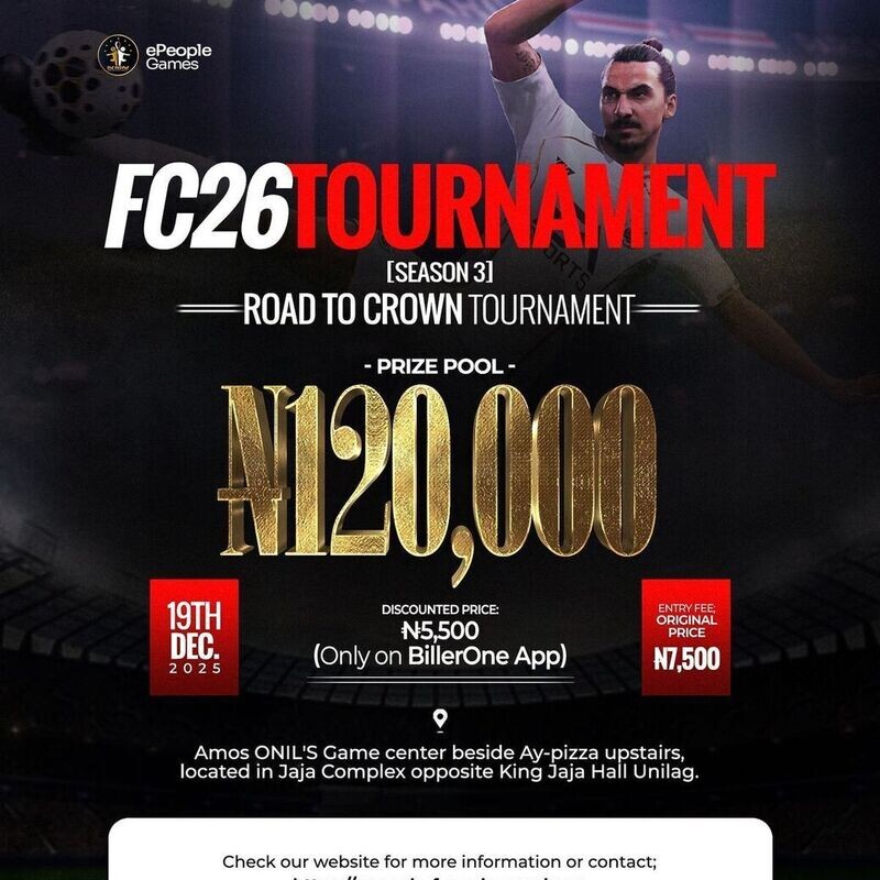ePG Season 3 FC 26 Tournament.