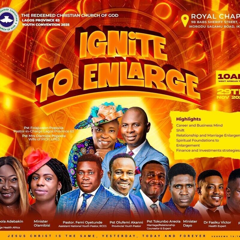 RCCG LP 63 Youth Provincial Youth Convention