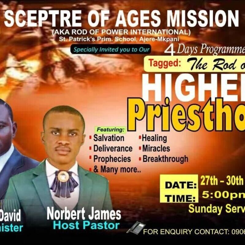 The Rod Of A Higher Priesthood