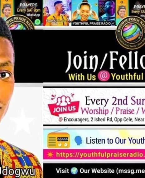Sunday Evening Youth Fellowship 🔥 Lagos (Every 2nd Sunday) 5pm
