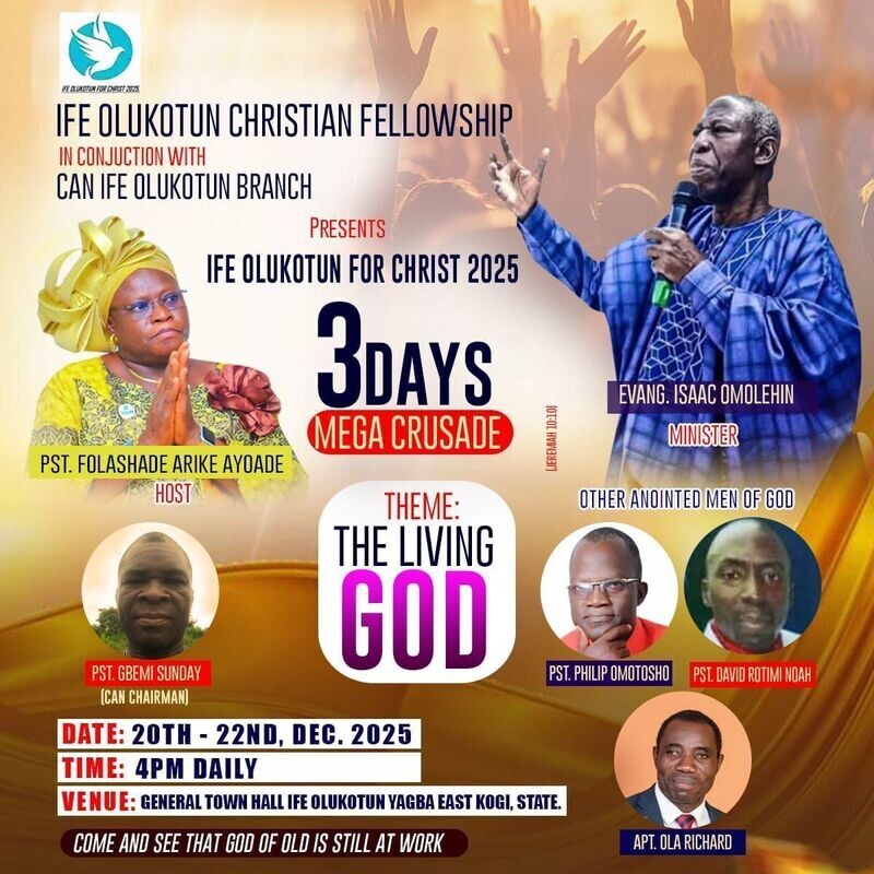 Ife Olukotun for Christ Mega Crusade